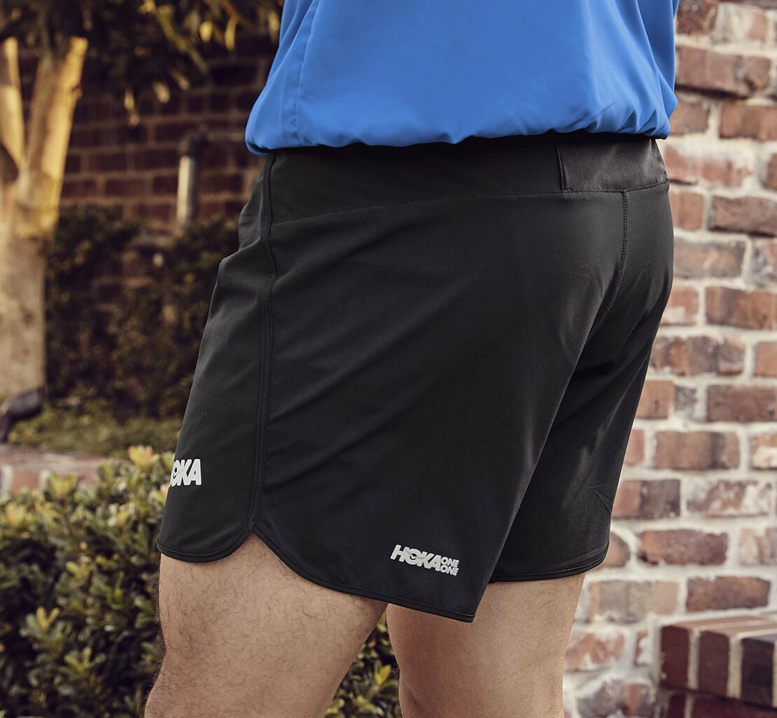 Men's Performance Woven 7" Short Black