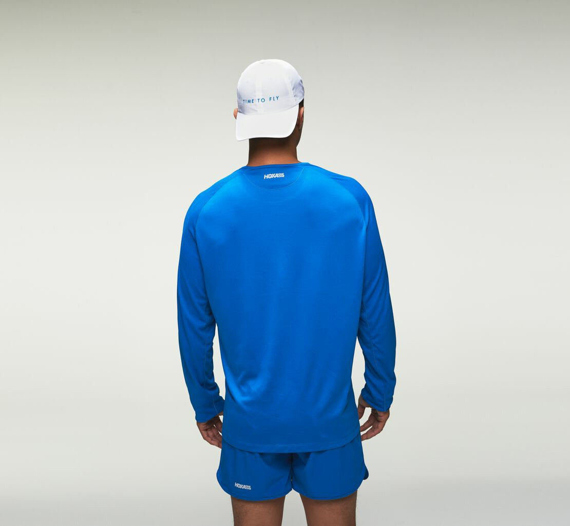 All Gender All-Day Hat White / Diva Blue