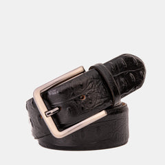 Randor Black Leather Belt For Sale