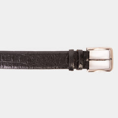 Randor Black Leather Belt For Sale