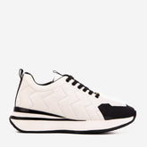 The Veneto White Leather Sneaker On Sale