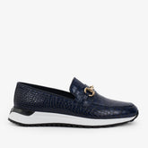 The Padova Navy Blue Leather Sneaker All New