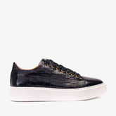 The Dublin Blue Leather Sneaker Universal Fit
