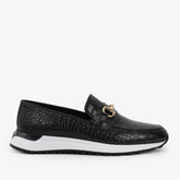 The Padova Black Leather Sneaker Fine Craftsmanship