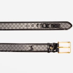 The Prestige Black Leather Belt All New