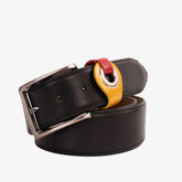 The Jackie Black Leather Belt On Sale