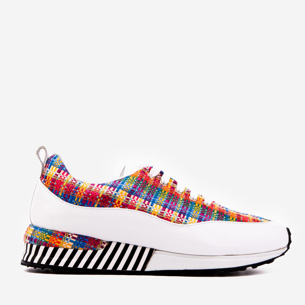 The Valencia White Leather Sneaker All New