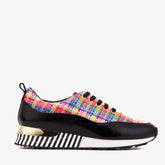 The Valencia Leather Black Sneaker Universal Fit