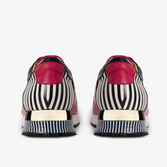 Santa Amaro Multi Color Fuchsia Sneaker Fine Craftsmanship