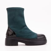 The Sorella Deep Teal Suede Leather Women’s Boot All New