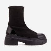 The Sorella Black Tip Suede Leather Women’s Boot Fine Craftsmanship