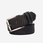 The Majesty Navy Blue Leather Belt Exclusive Style