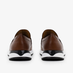 The Lara Tan Leather Sneaker Fine Craftsmanship
