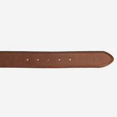 The Bogota Brown Calfskin Belt Exclusive Style