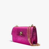The Maple Fuchsia Leather Handbag Fine Craftsmanship