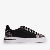 The Burano Black White Leather Sneaker Fine Craftsmanship