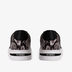 The Burano Black White Leather Sneaker Fine Craftsmanship