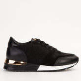 The Noir Black Leather Sneaker Exclusive Style