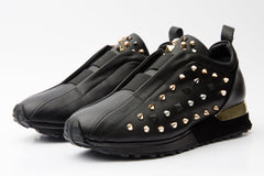 The Infanta Black Spike Leather Sneaker Limited Edition All New