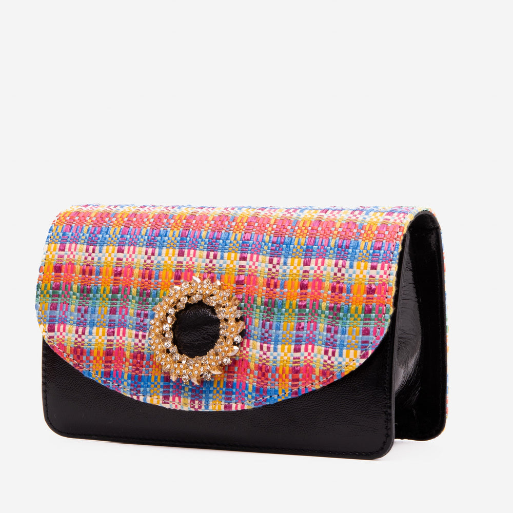 The Valencia Multicolor Leather Handbag Exclusive Style