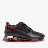 The Rialto Black Red Patent Leather Sneaker For Sale