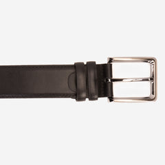 The Bogota Black Calfskin Belt For Sale