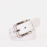 The Urgup White Calfskin Belt Fine Craftsmanship