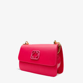 The Maneadero Fuchsia Leather Handbag Universal Fit