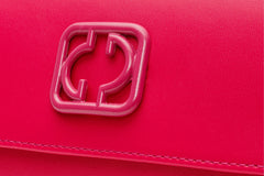 The Maneadero Fuchsia Leather Handbag Universal Fit