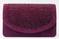 The Ailano Purple Leather Handbag All New