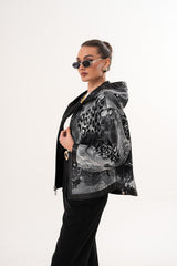The Calyra Reversible Leather Jacket – Black Fine Craftsmanship