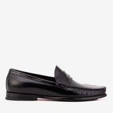 The Belmont Black Polished Leather Loafer Exclusive Style