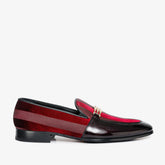 The Pontalto Leather Shoe Burgundy Bit Loafer Universal Fit