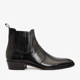 The Sorhag Black Leather Dress Boot For Sale