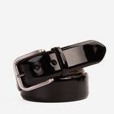 The Dodoma Black Patent Leather Belt All New