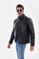 The Varden Black Leather Jacket Exclusive Style