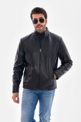 The Varden Black Leather Jacket Exclusive Style