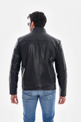 The Varden Black Leather Jacket Exclusive Style