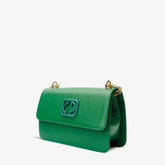 The Maneadero Green Leather Handbag All New