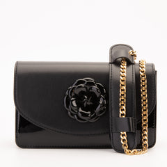 The Diva Black Leather Handbag Fine Craftsmanship