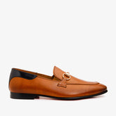 The Maratea Brown Leather shoe Bit Loafer Shoe Universal Fit