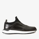 The Sonoma Black Leather Sneaker For Sale