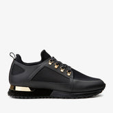 The Emir Black Leather Sneaker Fine Craftsmanship