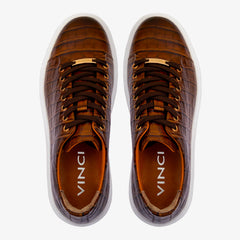 The Dublin Tan Leather Sneaker Exclusive Style