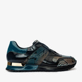 The Milano Snk Green Leather Sneaker All New
