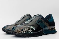 The Milano Snk Green Leather Sneaker All New