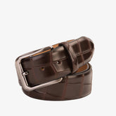 The Patton Brown Calfskin Belt Universal Fit