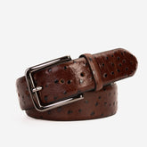 The Johannesburg Brown Leather Belt For Sale