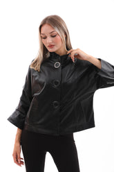 The Odessa Black Leather Jacket All New