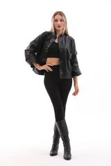 The Odessa Black Leather Jacket All New